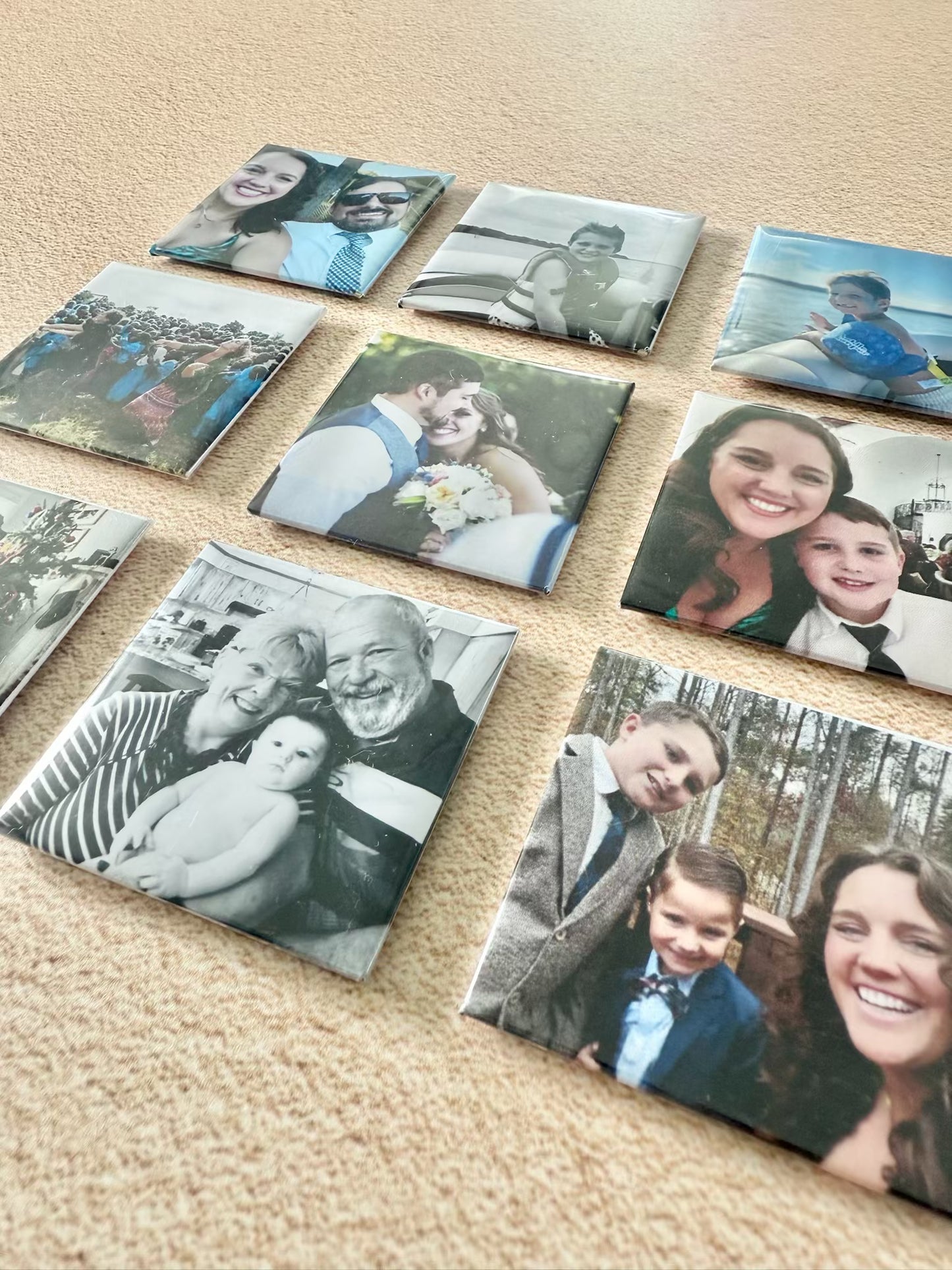 2"x 2" Custom Photo Magnets