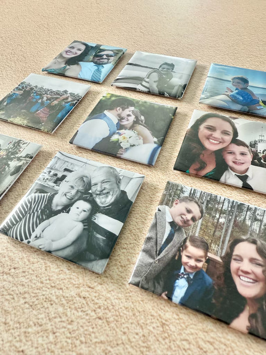 2"x 2" Custom Photo Magnets